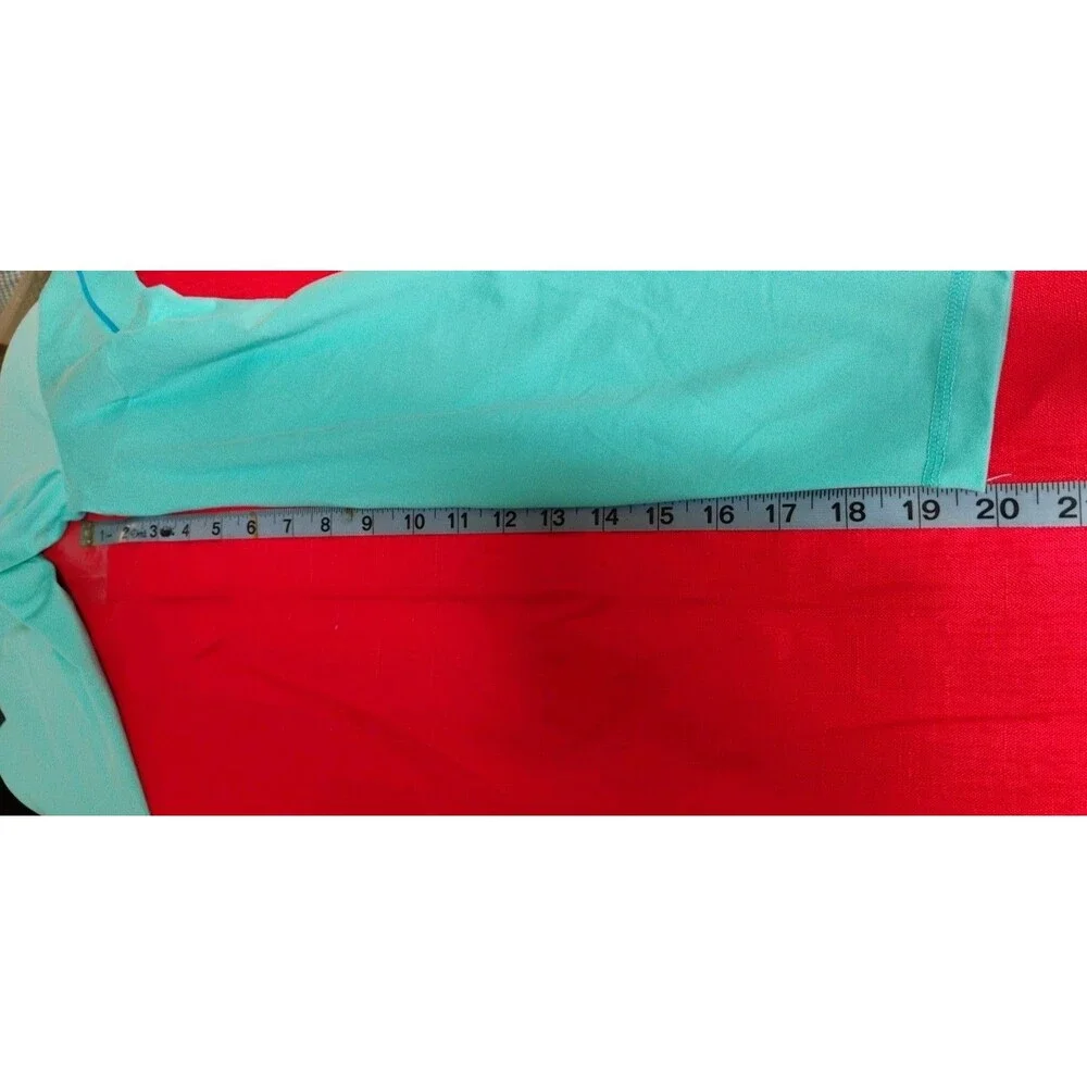 All in Motion XL (16) Long Sleeve Soft Stretch Light Blue Tee